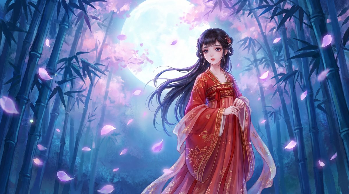 小欣奈原创视频：月下狐影